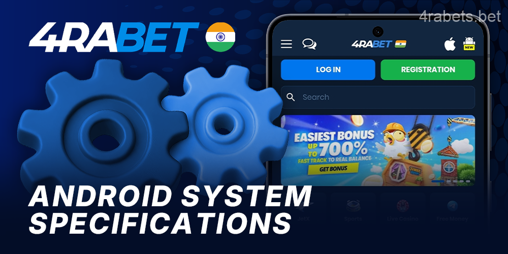 Android device requirements for the 4rabet app
